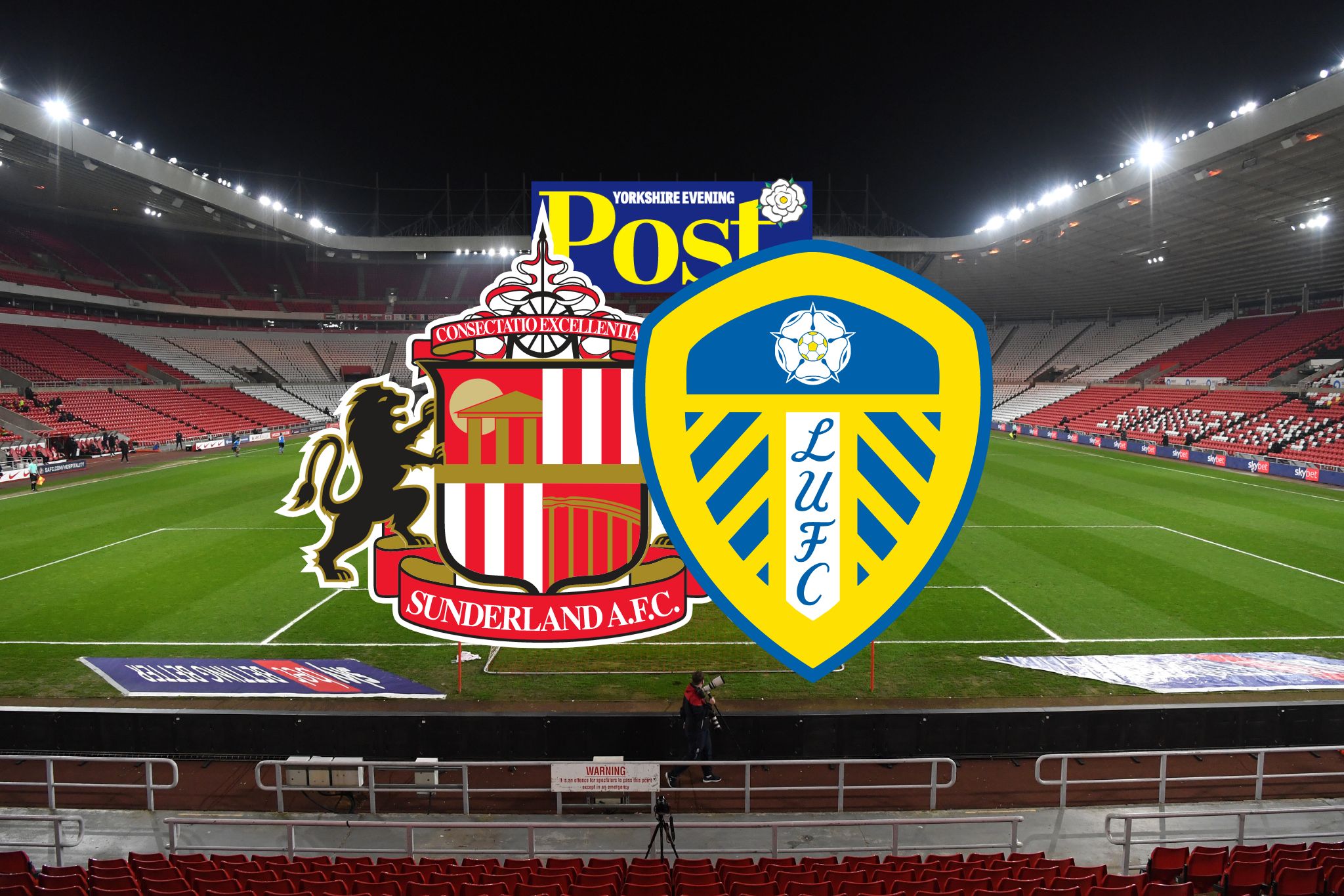 Sunderland vs Leeds United Early team news goal and score